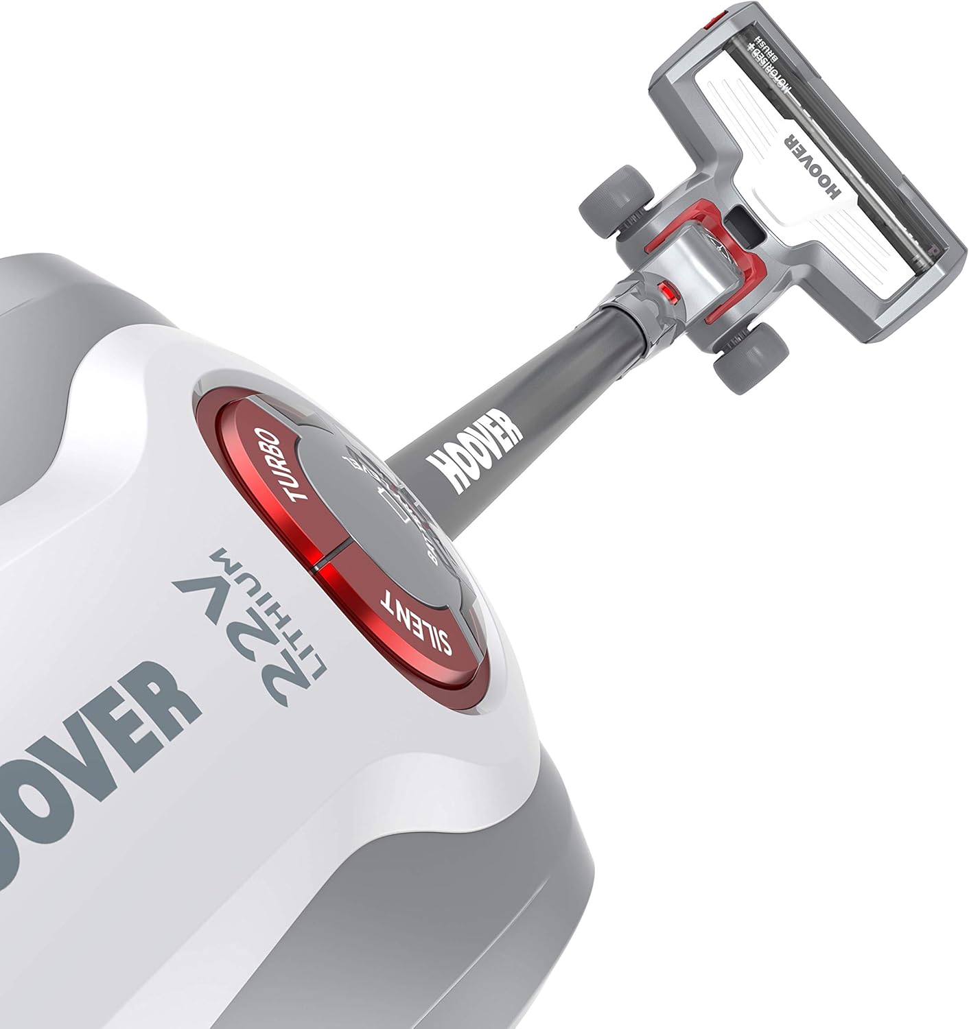 Hoover Handheld, Battery Handle Vacuum Cleaner, Deep Shiny Grey with anodised Protective Layer/Shiny fl