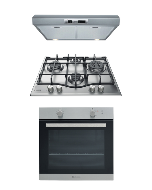 Ariston KITCHEN SET - gas hob - Built-In Oven - Hood