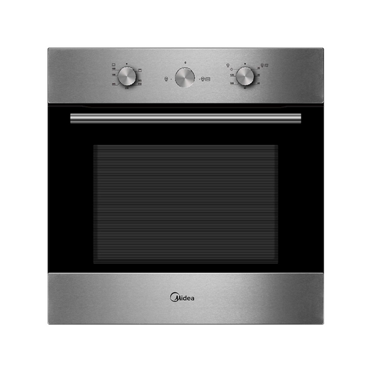 Midea - Gas Oven - Stainless Steel