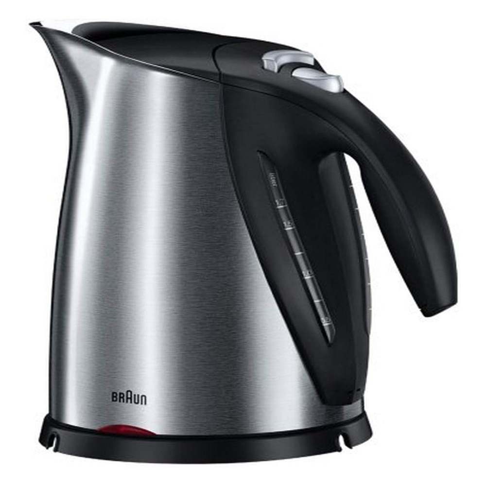 Braun Brushed Stainless Steel Kettle Selfani