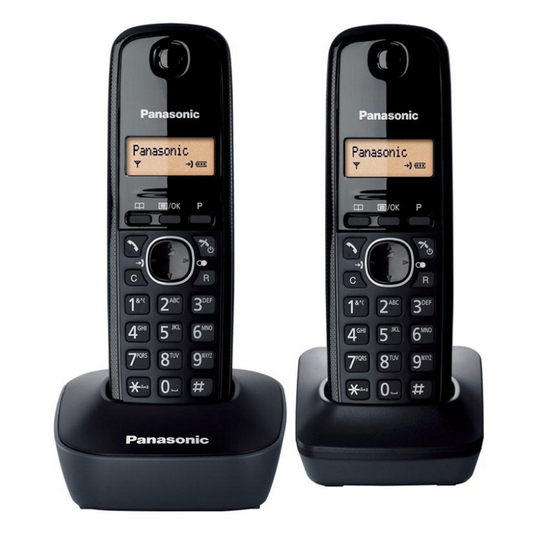 Panasonic - Wireless Landline - Twin Handset