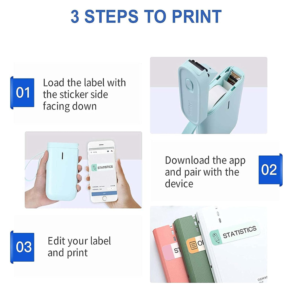 Niimbot - D11 Bluetooth Connection Portable Printer - Label Maker