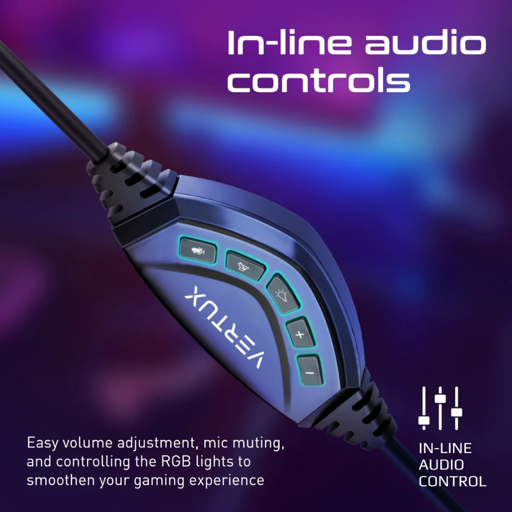 Vertux - Sirius - High Performance 7.1 Stereo Sound