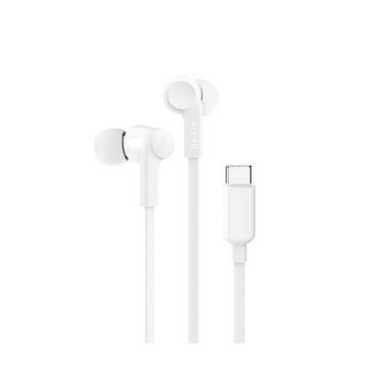 Belkin - SoundForm - Earphones with USB-C Connector - 2 Colors