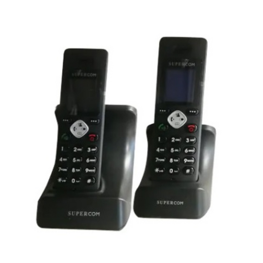 Supercom- Twin Telephone - LCD Screen
