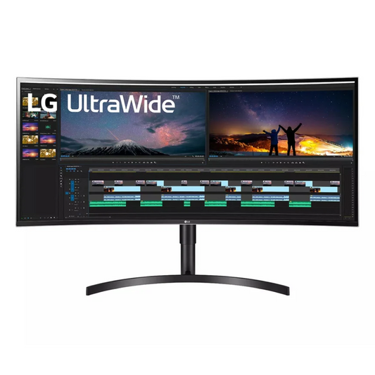 LG - 38" 21:9 Curved WQHD+ IPS HDR10 Monitor