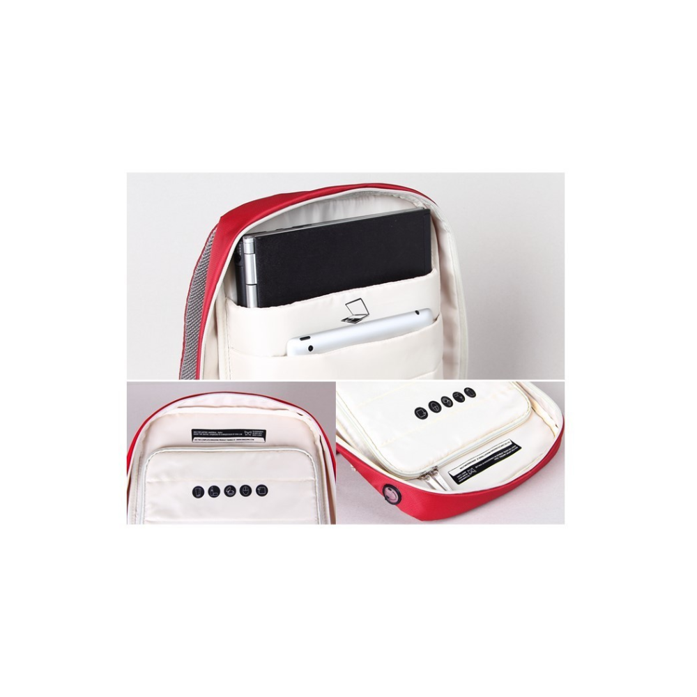 Kingsons - Backpack - Red