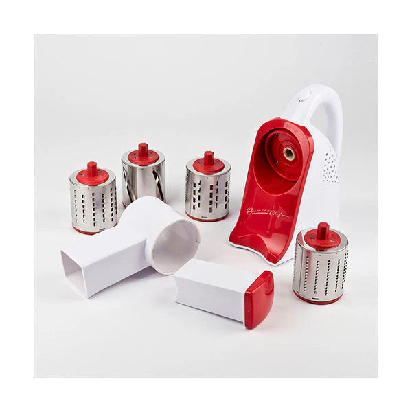 G3Ferrari G20133, Parmino Chef Cheese Grater, Slicer - Red White