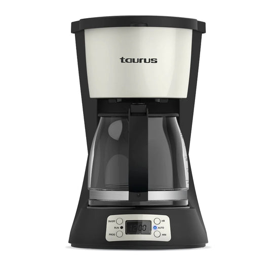 TAURUS COFFEE MAKER Vintage digital cream