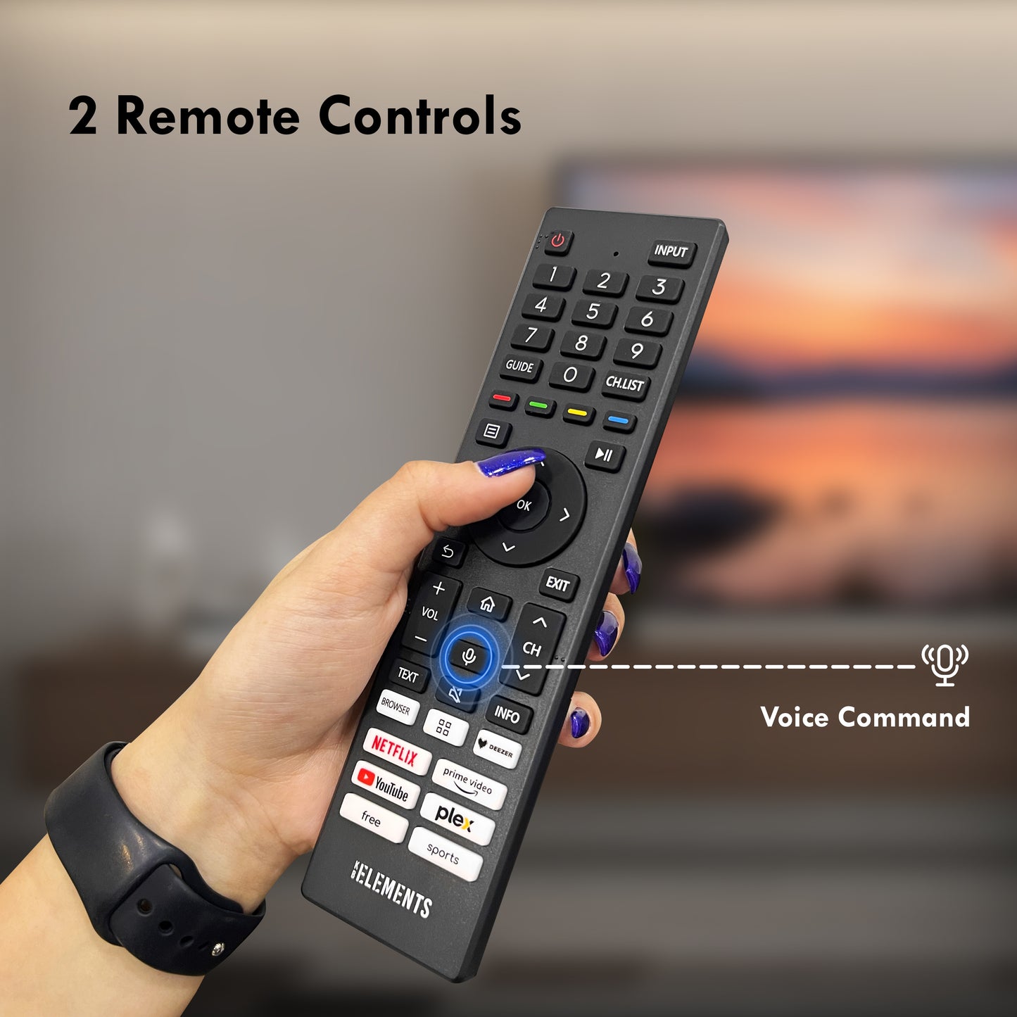 KB ELEMENTS 32''/40'' QLED TV FHD SMART ELTVQ8DE