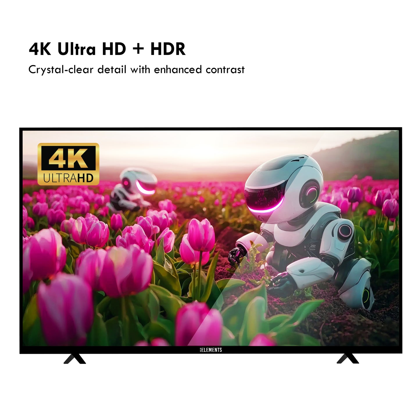 KB ELEMENTS QLED ULTRA HD 4K + HDR Smart TV ELTWQ8DE