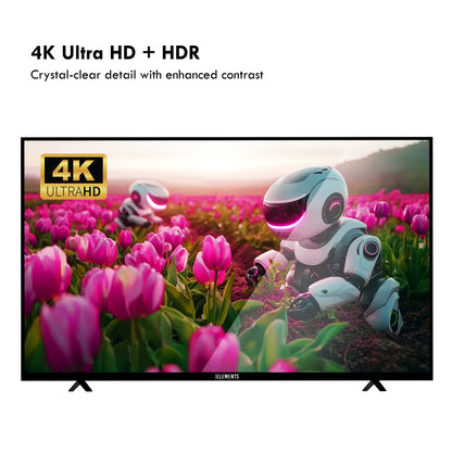 KB ELEMENTS QLED ULTRA HD 4K + HDR Smart TV ELTWQ8DE
