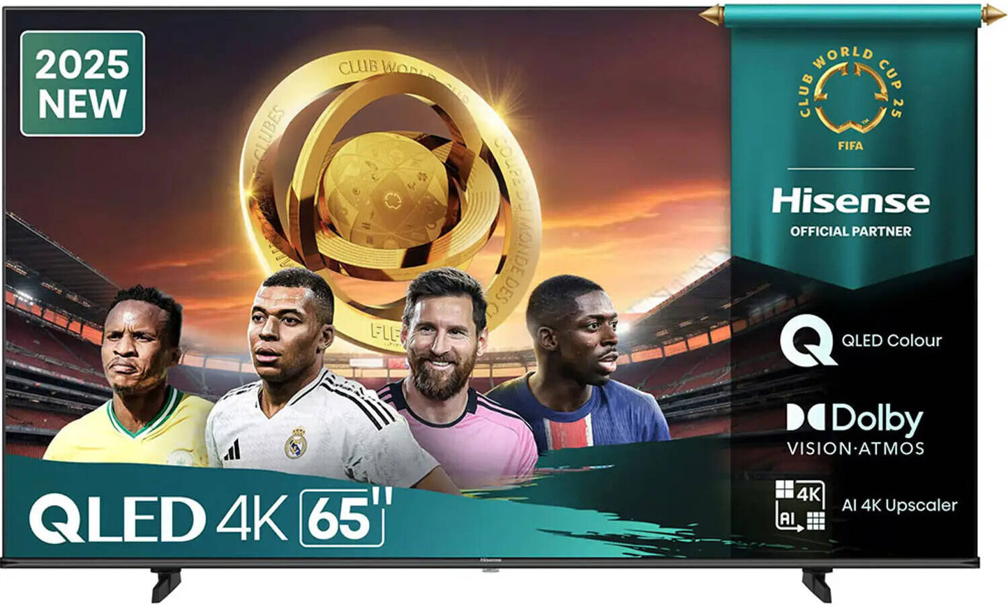 HISENSE 65Q61Q 65'' 4K QLED- Vidaa TV- Built-in Alexa