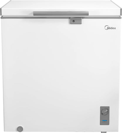 Midea 345L Gross & 249L Net Capacity Single Door Chest Freezer, Low Frost, High Energy Efficiency Cooling System, Adjustable Temperature, Silent Operation Ideal for Home & Restaurants - MDRC345FZE01AE