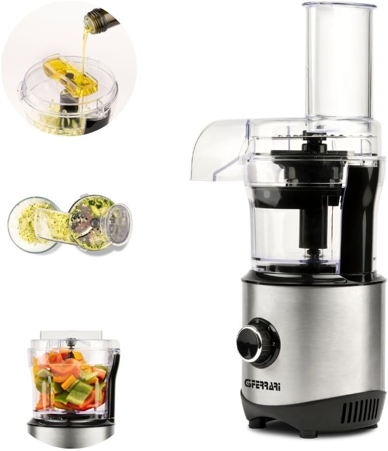 G3 Ferrari G20158 Mini Robot Multifunction "Chop & Drop", 300 Watt