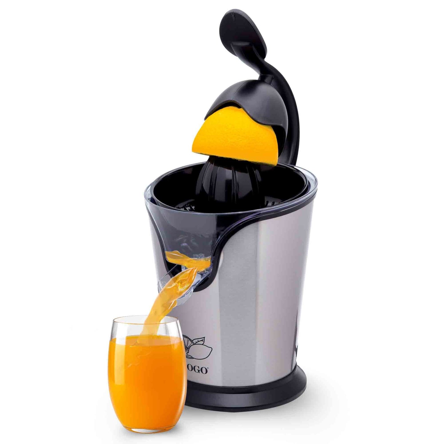 SOGO - STAINLESS STEEL CITRUS JUICER WITH  PRESS HANDLE - 100W