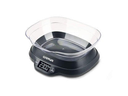 G3 Ferrari G20093 Kitchen Scale, 1 g/5 kg, 1.2 L Bowl