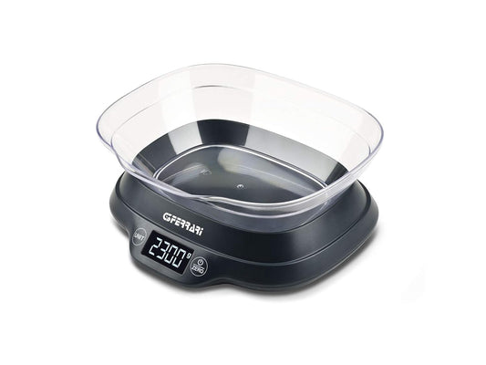 G3 Ferrari G20093 Kitchen Scale, 1 g/5 kg, 1.2 L Bowl