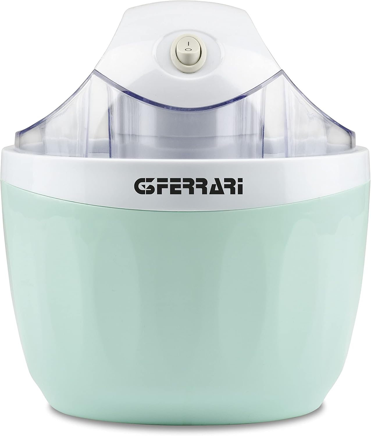 G3 Ferrari G20136 "Vanilla" Ice Cream Maker, 1 Litre, Ice Cream Preparation 30 Minutes, Aqua Green