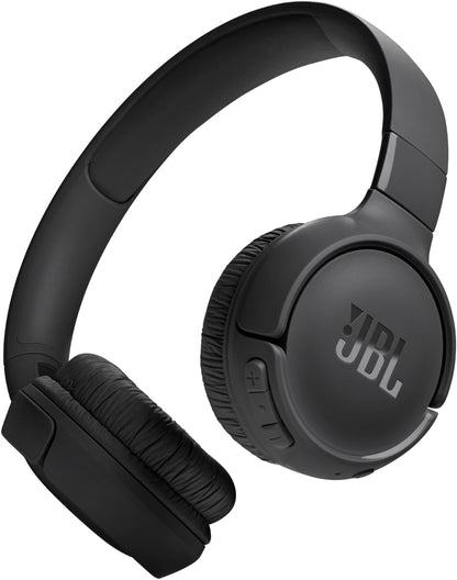 JBL Tune 520BT - Wireless On-Ear Headphones, Up to 57H Battery Life and Speed Charge, Lightweight, Comfortable and Foldable