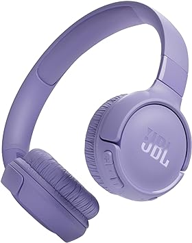 JBL Tune 520BT - Wireless On-Ear Headphones, Up to 57H Battery Life and Speed Charge, Lightweight, Comfortable and Foldable