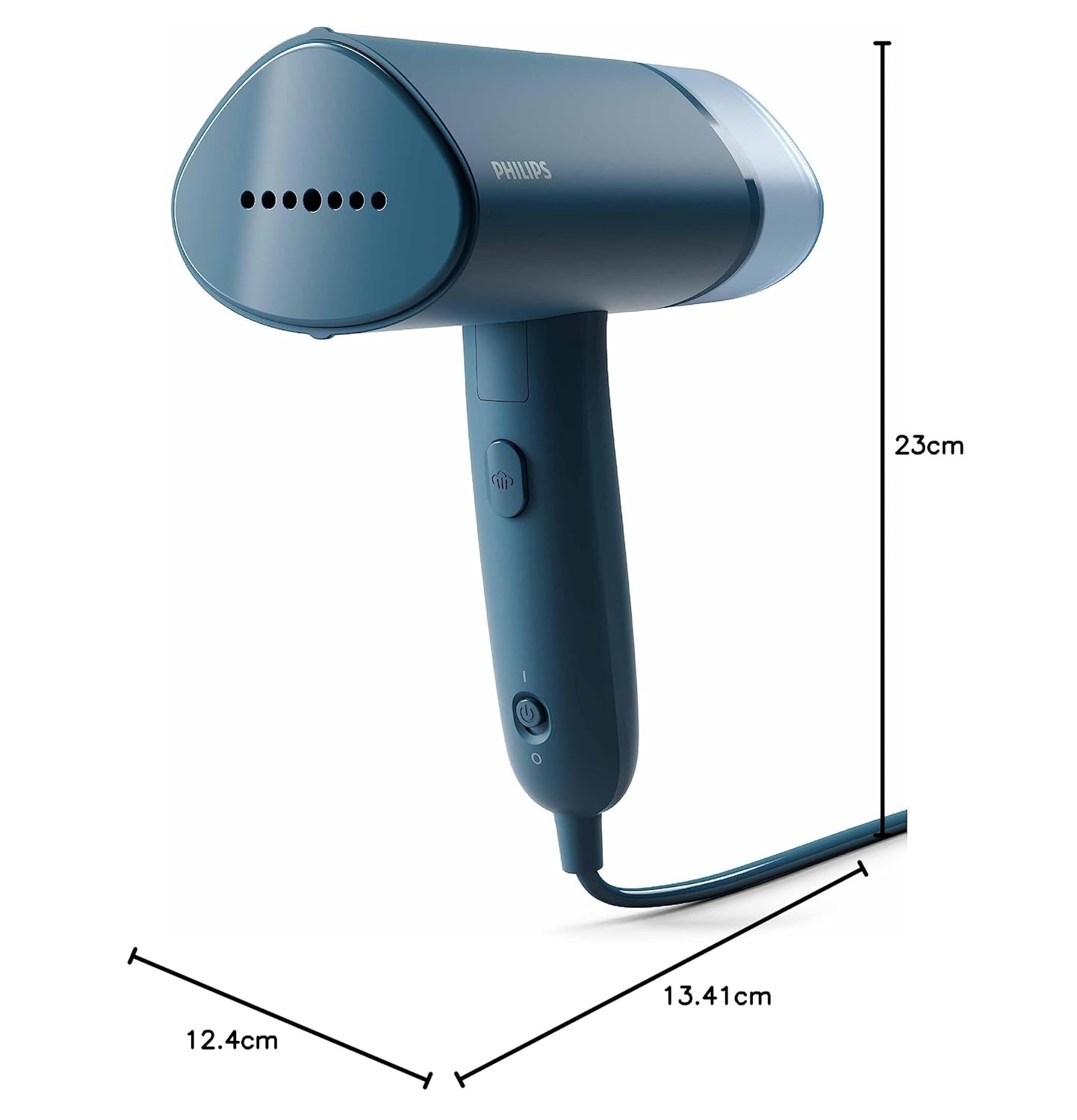 PHILIPS Handheld Garment Steamer STH3000/20 - Compact & Foldable, Convenient Vertical Steaming