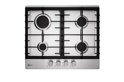 LG BUILT IN GAS HOB 4 BURNERS 60CM - HU641BBG