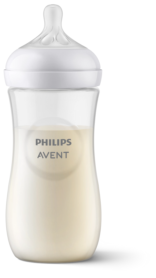 Philips Avent Natural Response Bottle plastic 330ml, flow 4 teat, 1 piece SCY906/01