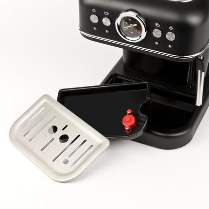 G3 Ferrari G10188 Alchimia Espresso Coffee Machine, 15 Bar, Compatible with Pods and Coffee Powder, Cappuccinator, 3 Stainless Filters, 1.2L Tank