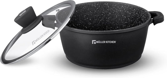 mueller kitchen MK-5010 36cm everyday die-cast casserole