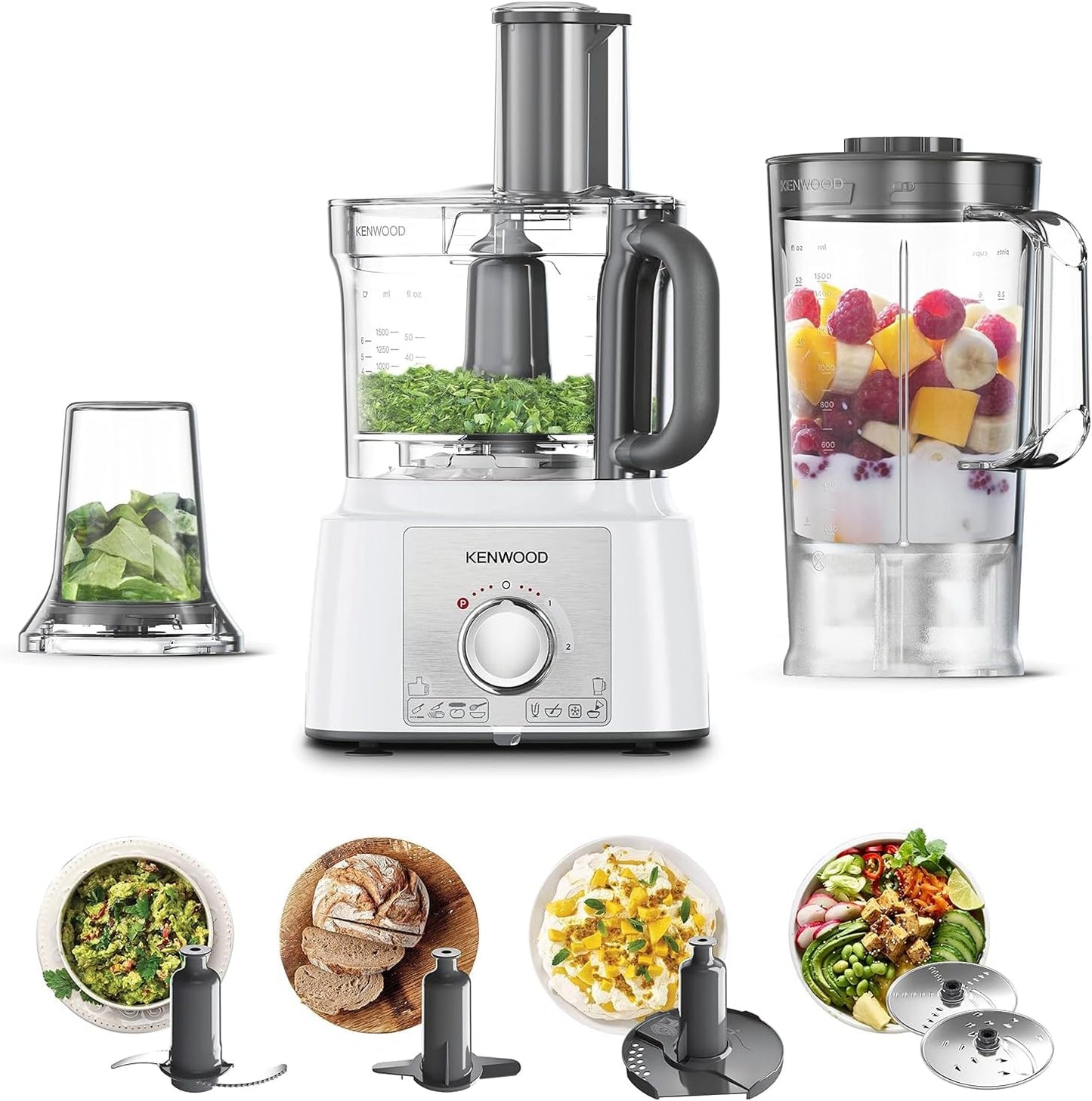 FOOD PROCESSOR KENWOOD FDP65.400 1000 WATT  3L