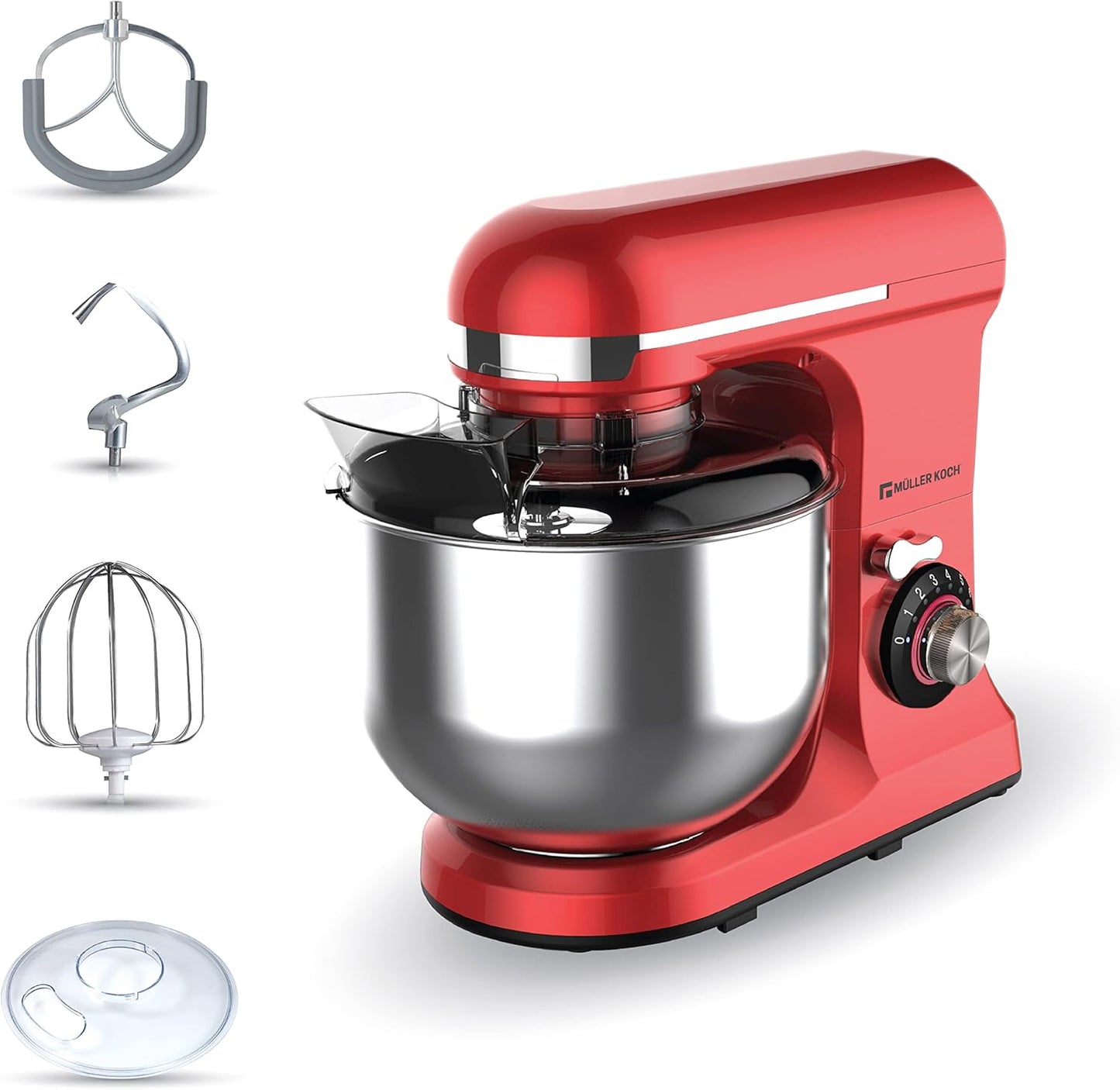 Muller kitchen MK-6039 Stand Mixer 7L 1300W Full Metal Gear