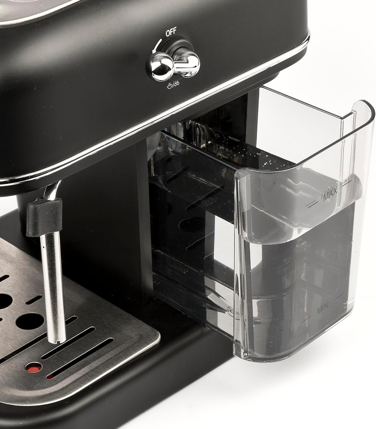 G3 Ferrari G10188 Alchimia Espresso Coffee Machine, 15 Bar, Compatible with Pods and Coffee Powder, Cappuccinator, 3 Stainless Filters, 1.2L Tank
