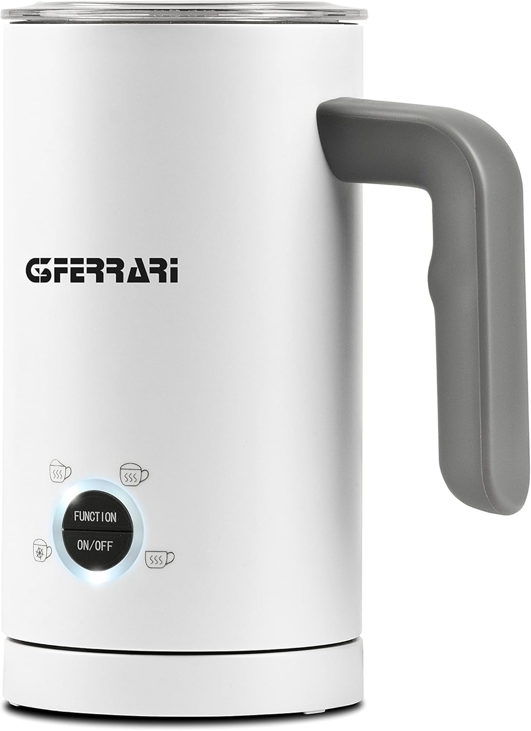 G3 Ferrari G10173 Milk Frother Riser, 500 Watt, 300 ml, 4 Functions, White