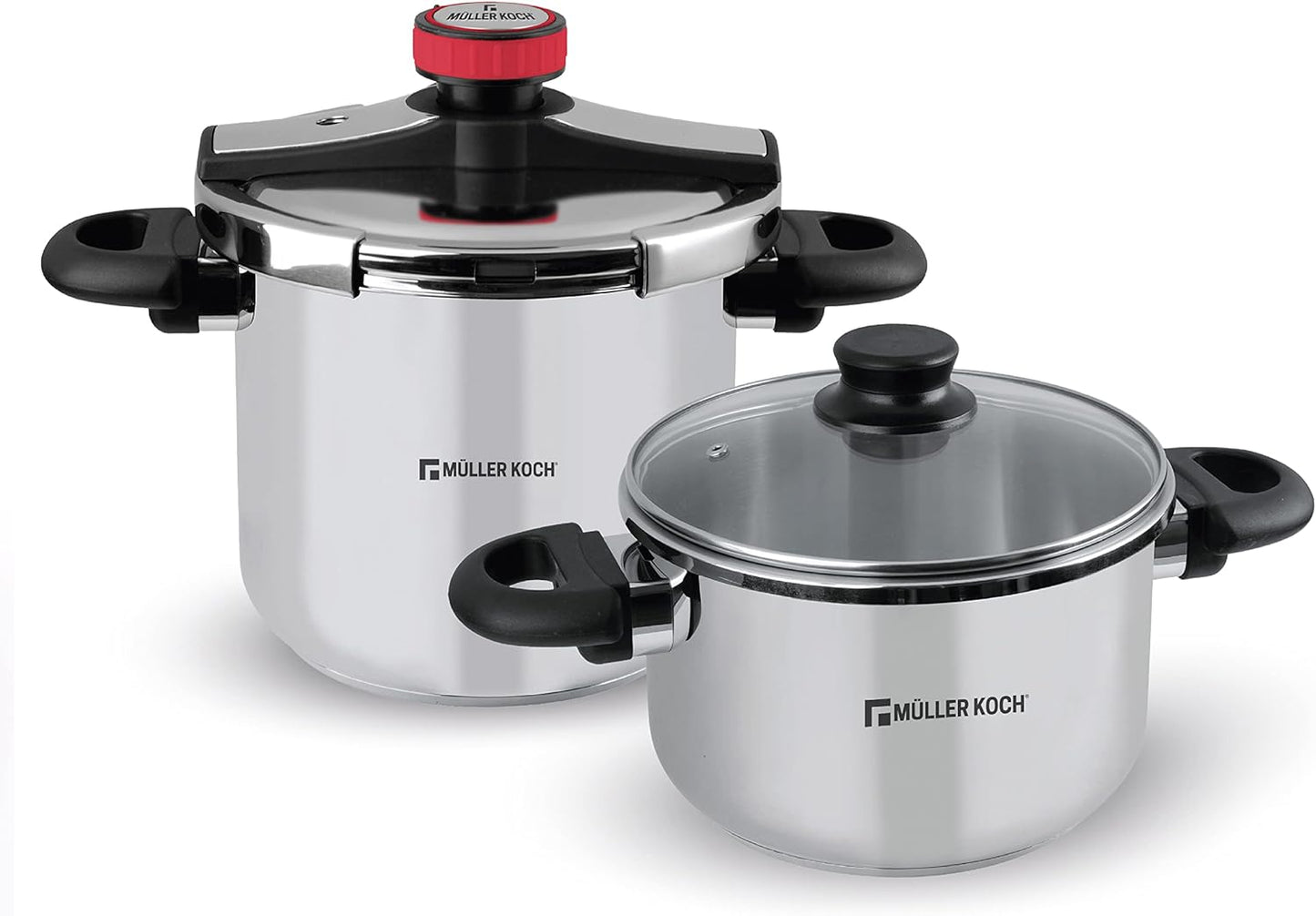 Mueller kitchen Mk-5021 Pressure Cooker Set 7L+5L