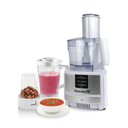 FOOD PROCESSOR HAUSBERG 1.2L 600W