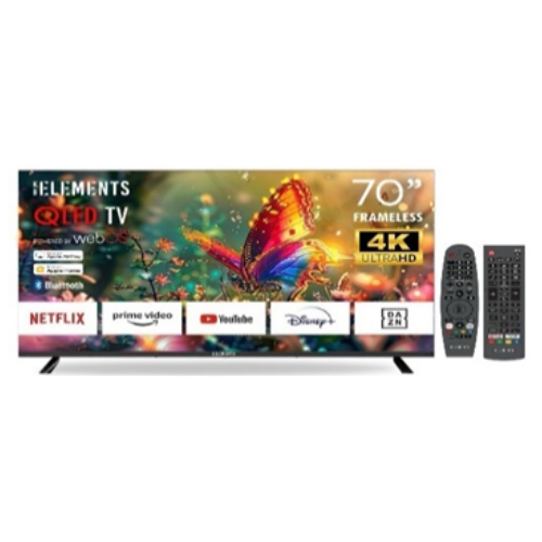 KB ELEMENTS QLED UHD 4K HDR+ TV SMART FRAMELESS