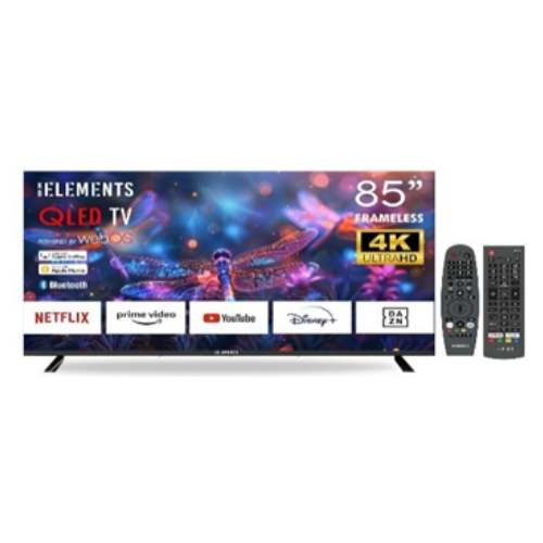 KB ELEMENTS QLED UHD 4K HDR+ TV SMART FRAMELESS