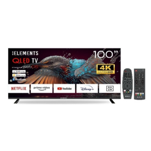 KB ELEMENTS QLED UHD 4K HDR+ TV SMART FRAMELESS