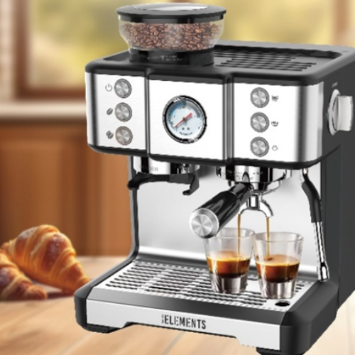 KB ELEMENTS PRECISO COFFEE MACHINE + GRINDER