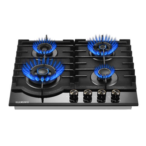 KB ELEMENTS BUILT-IN GAS COOKTOP ( 4 GAS BURNERS )