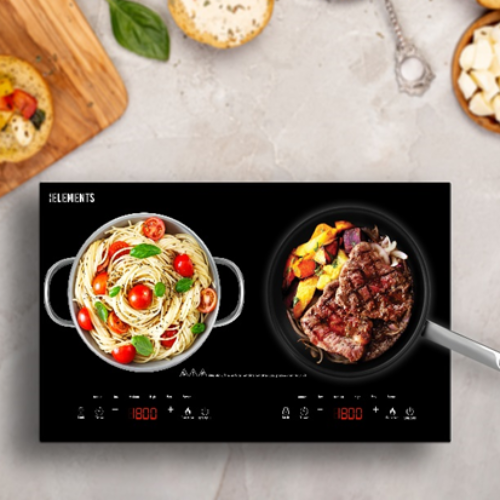 KB ELEMENTS DOUBLE INFRARED COOKER