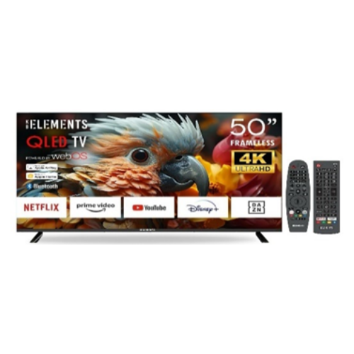 KB ELEMENTS QLED UHD 4K HDR+ TV SMART FRAMELESS