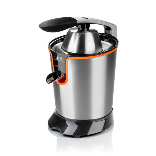 Citrus Juicer HAEGER Pro Juice 600 – 600W in stainless steel