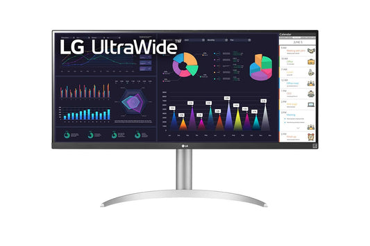 LG 34WQ650-W 34 Inch 21:9 UltraWide Full HD Monitor, USB C Type, IPS Monitor With AMD FreeSync™ and an Adjustable Stand