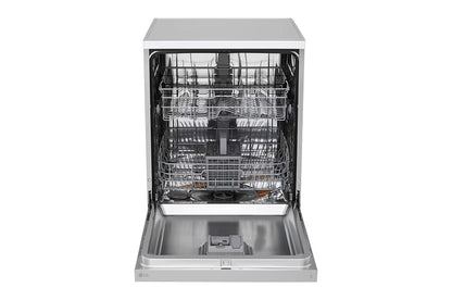 LG QuadWash™ Dishwasher, 14 Place Settings, EasyRack™ Plus, Inverter Direct Drive, Platinum Silver color DFC612FV