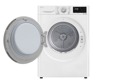 LG Energy Saving Dryer, 9kg, White, Capable Drying with Dual Heat Pump RH90V3AV0N