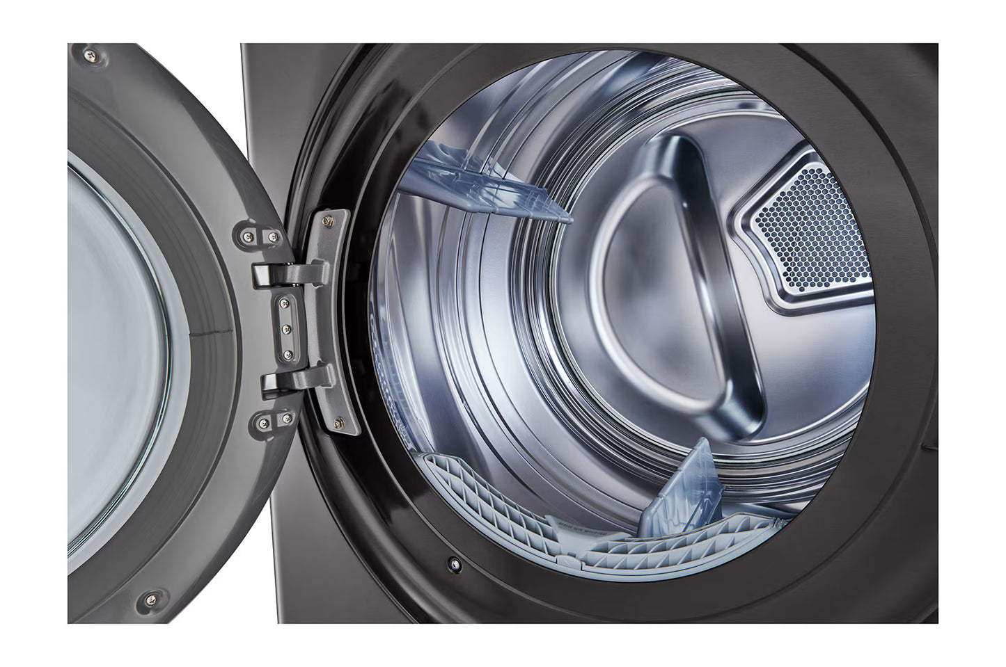 LG WT2116BRK Single Unit Front Load 21/16kg LG WashTower™ with Centre Control™, Black Steel color