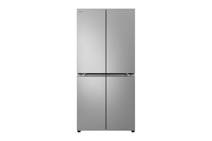 LG Four Door Refregirator , 464L Net Capacity Silver Color,Door Cooling+™, Multi Air Flow