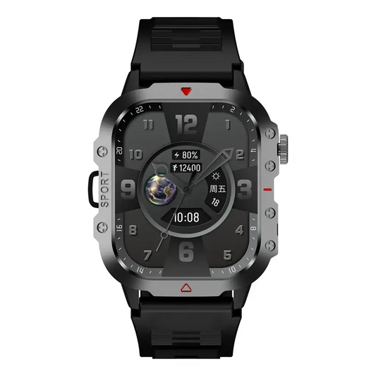 Green Lion Gravix Smart Watch - Black